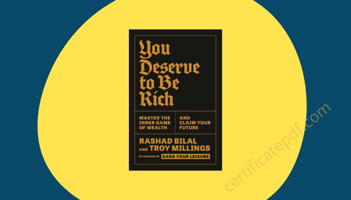 you deserve to be rich book pdf