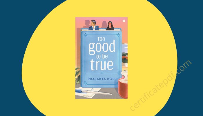 too good to be true by prajakta koli pdf