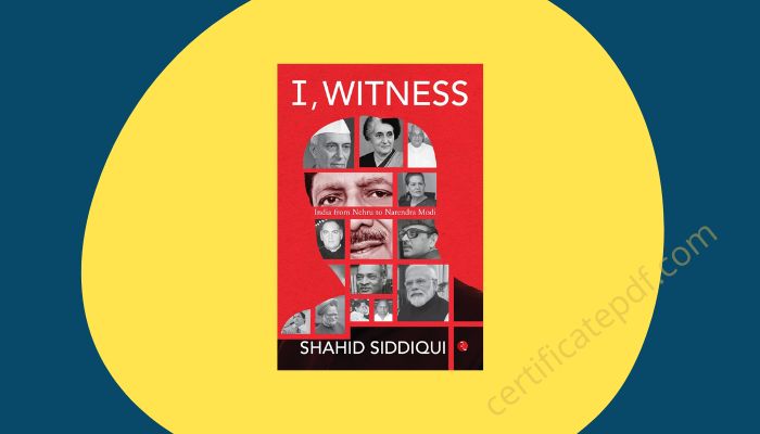 i witness book by shahid siddiqui pdf download