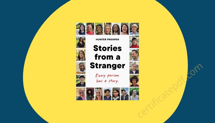 stories from a stranger every person has a story pdf