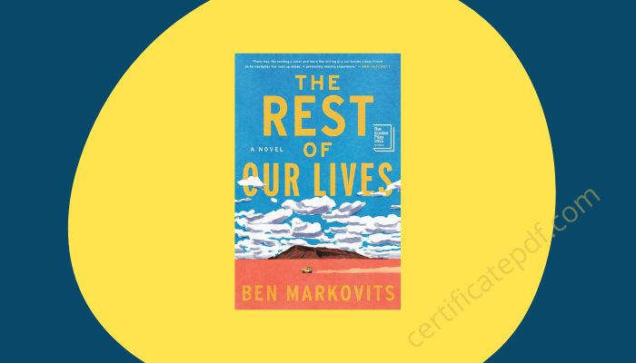 the rest of our lives ben markovits pdf