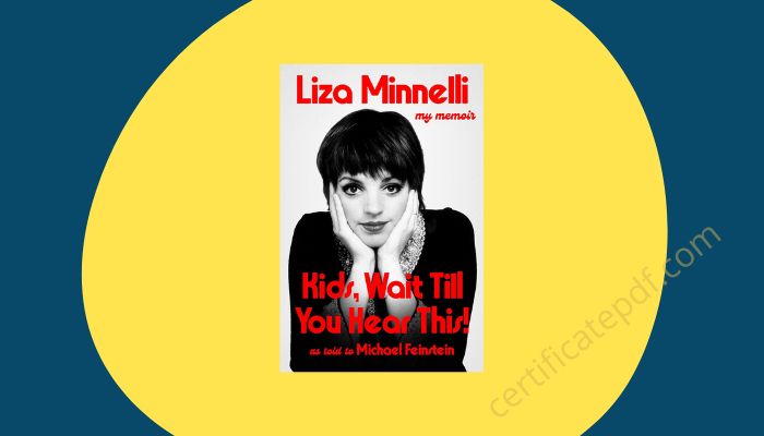 kids wait till you hear this by liza minnelli pdf
