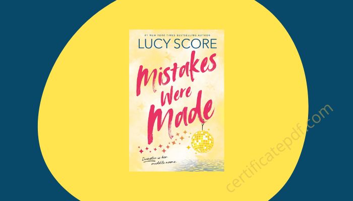 mistakes were made lucy score pdf