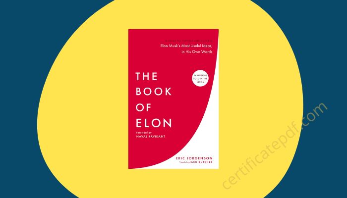 the book of elon musk eric jorgenson pdf