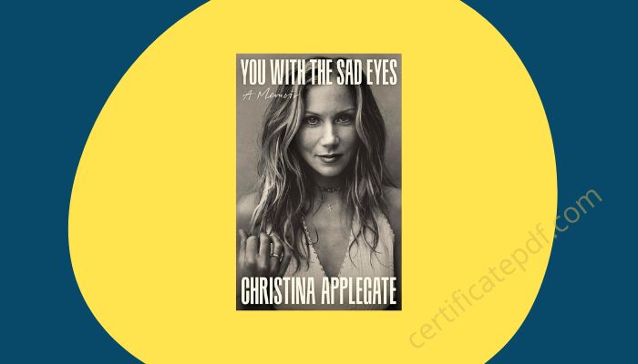 you with the sad eyes christina applegate pdf