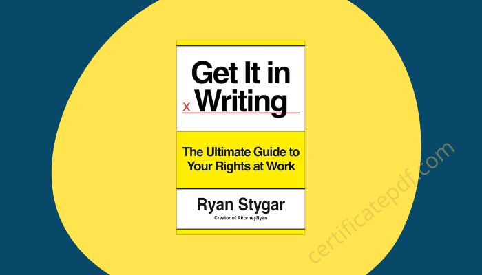 get it in writing ryan stygar pdf