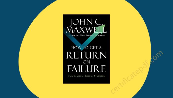 how to get a return on failure john maxwell pdf