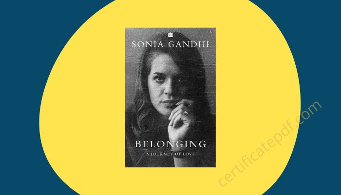 belonging by sonia gandhi pdf